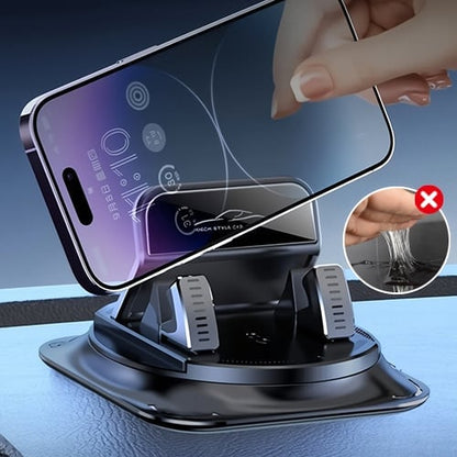 Support de téléphone pour voiture avec rotation à 360°