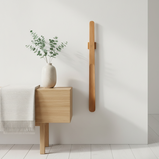 Chausse-pied magnétique long avec support mural