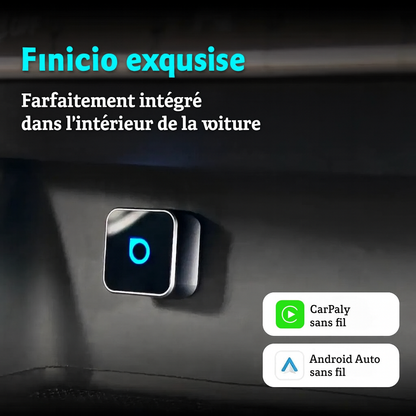 Ultra Cube – Adaptateur Sans Fil pour CarPlay et Android Auto