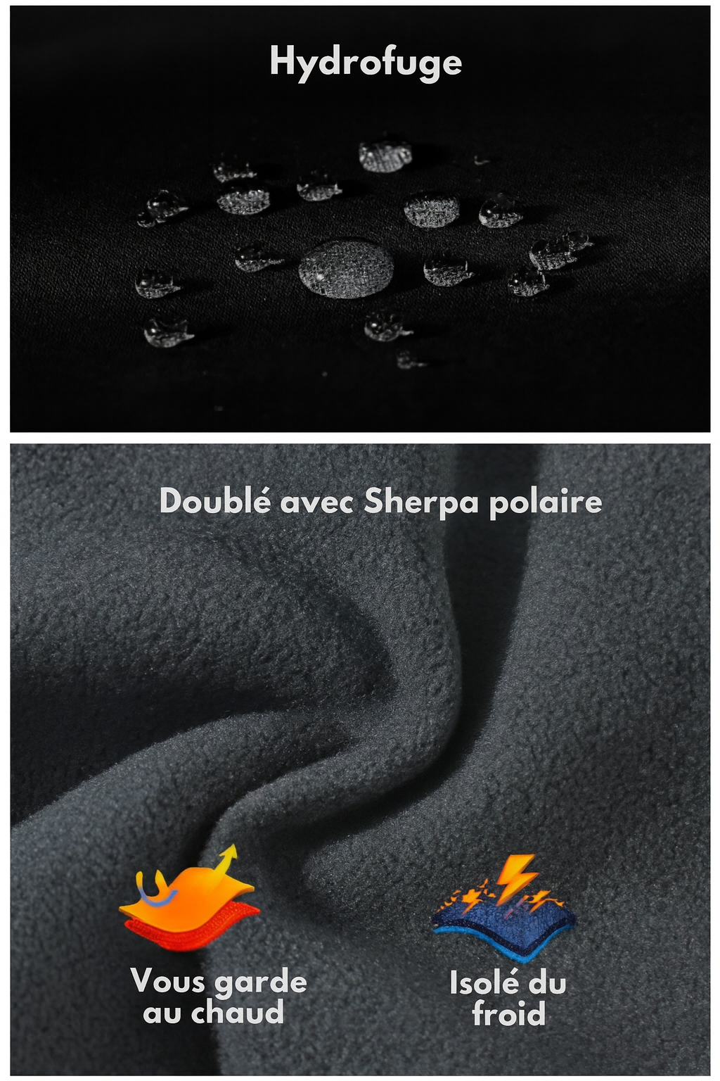 Pantalon Cargo en Polaire Nordex : 1+1 Gratuit !