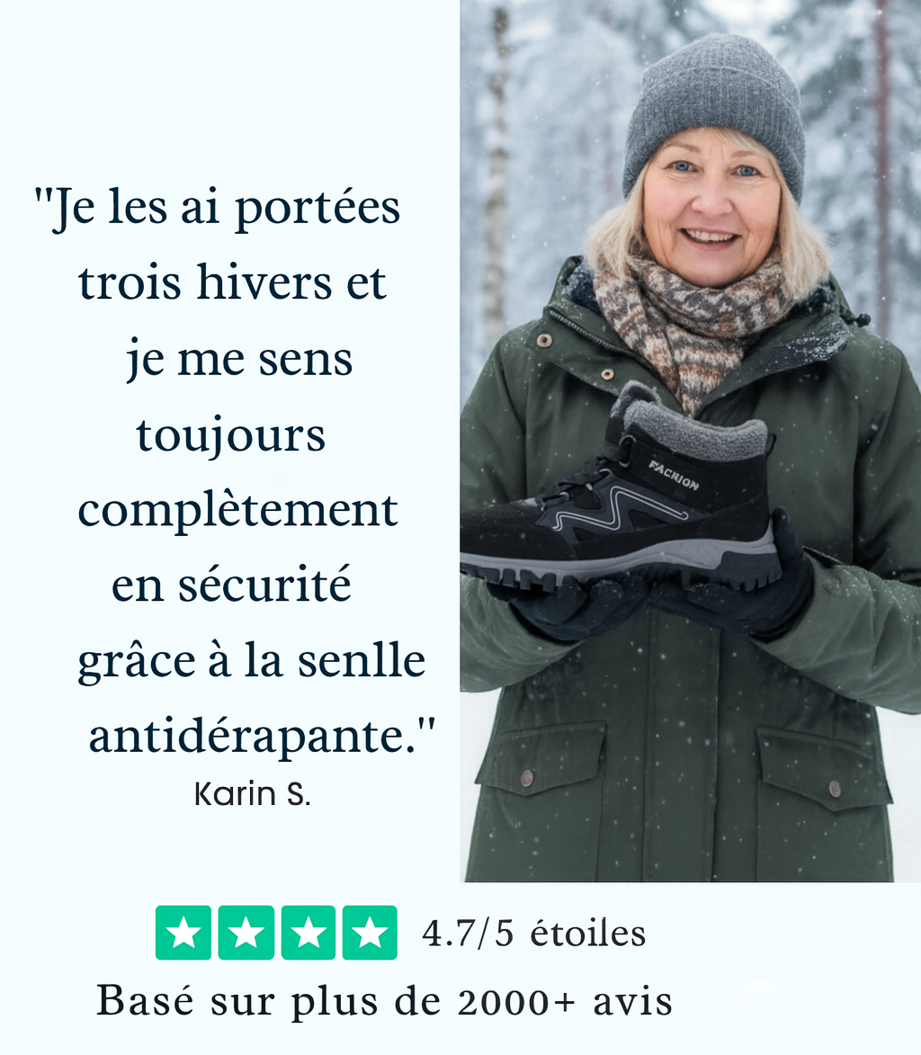 Winterstep – Chaussures d’Hiver Antidérapantes