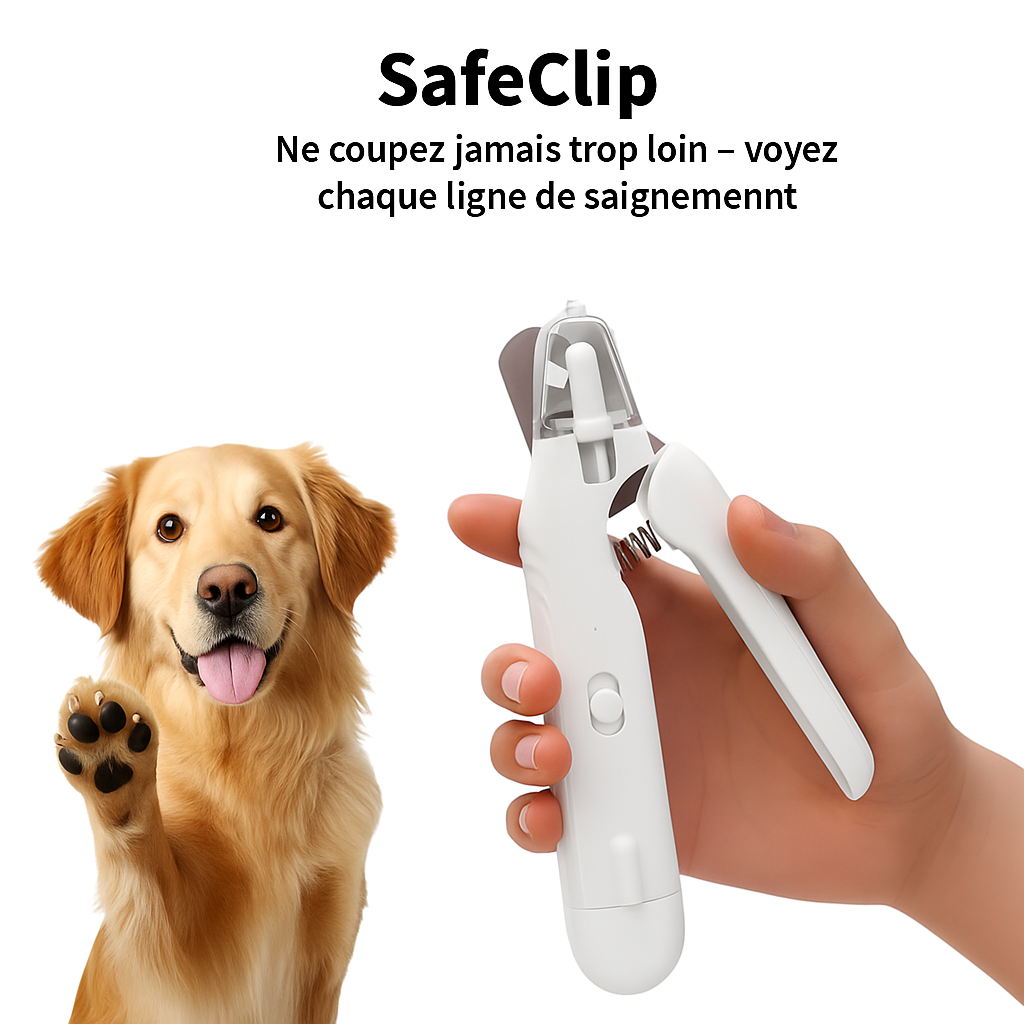 Safeclip™ Coupe-ongles ergonomique et sécurisé