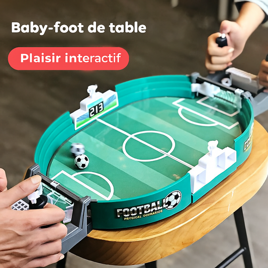 Mini jeu de baby-foot (modèle de table)