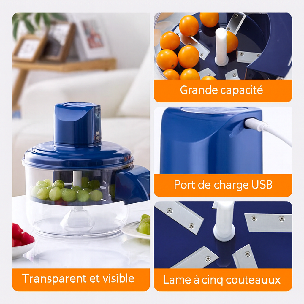 Éplucheuse électrique sans effort