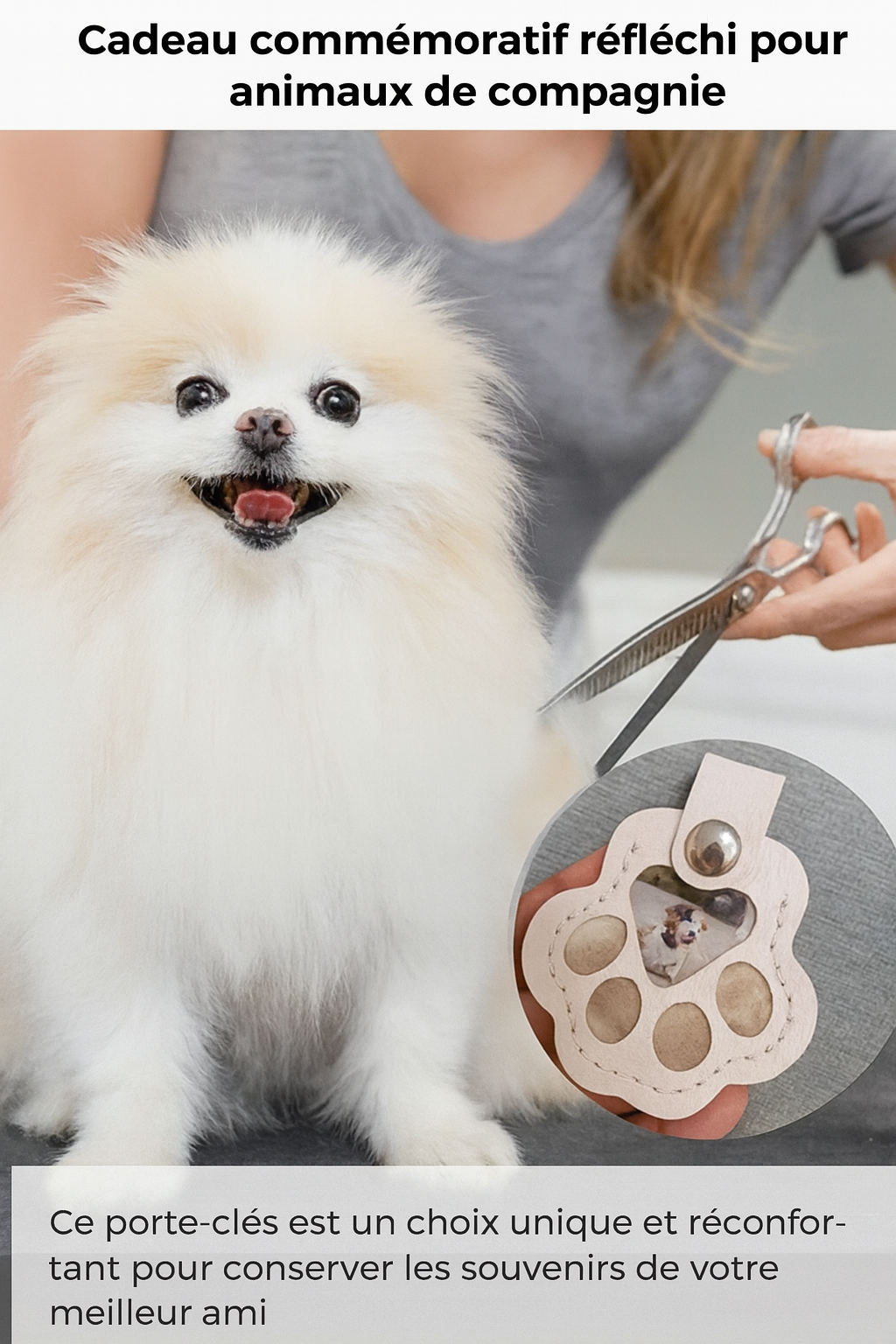 Porte-clés souvenir plein d’amour