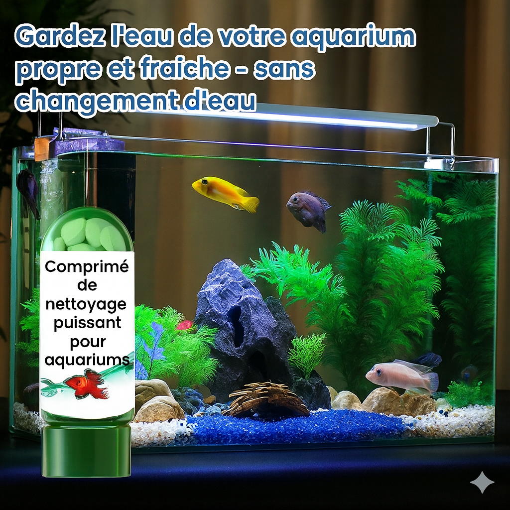 Comprimé professionnel d’amélioration de l’eau pour aquarium