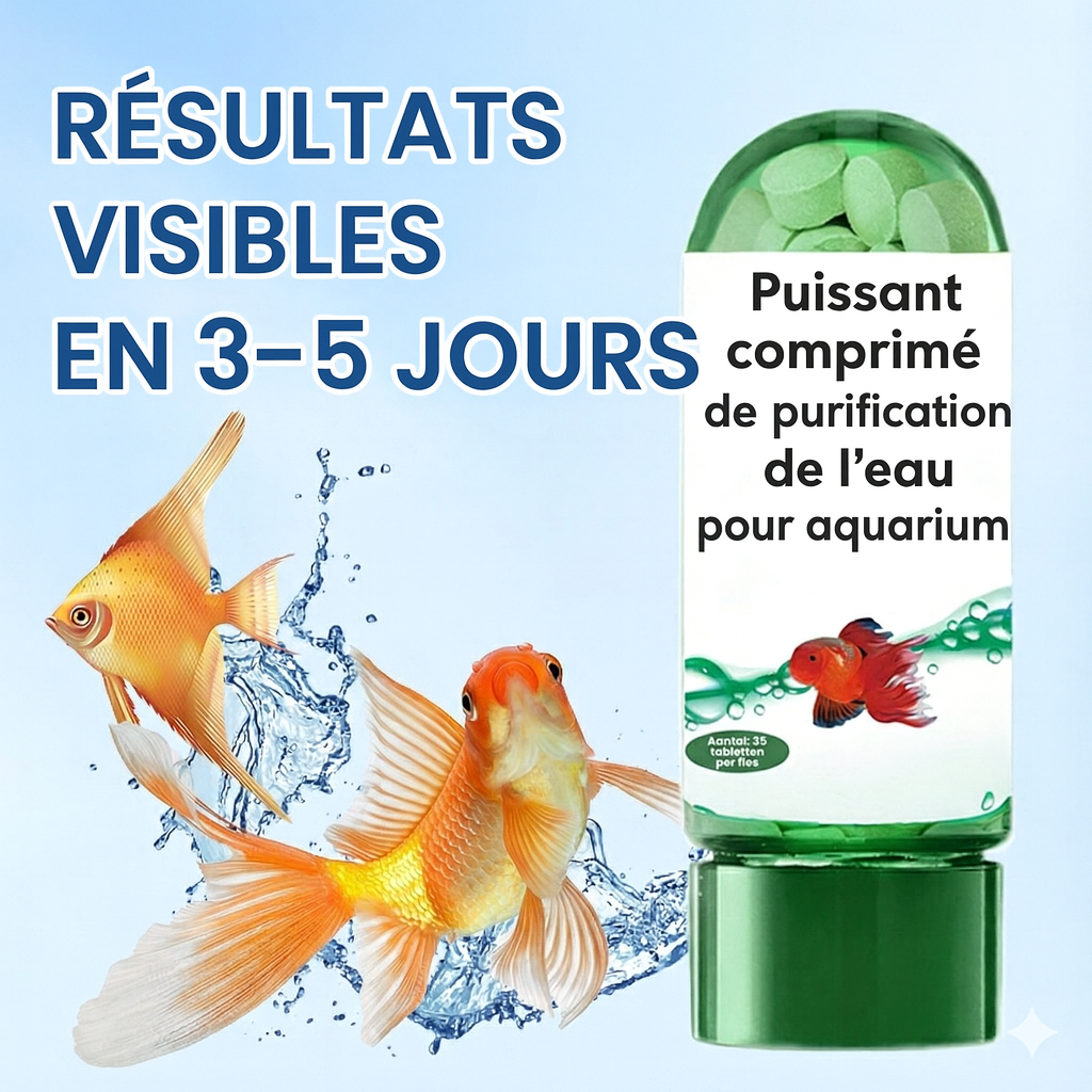 Comprimé professionnel d’amélioration de l’eau pour aquarium