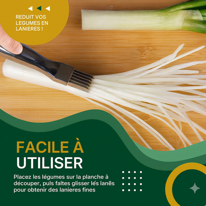 Coupe-julienne pour légumes (fines lanières)