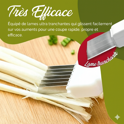 Coupe-julienne pour légumes (fines lanières)