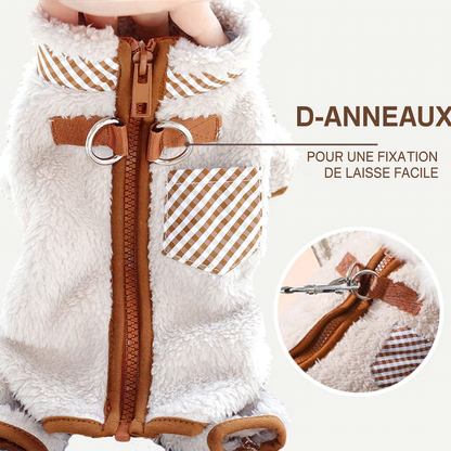Manteau chaud pour chien pour l’hiver