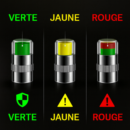 Valve de pneu avec contrôle de pression – Conduite sûre et fiable