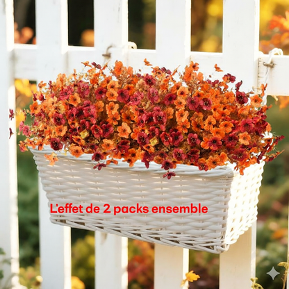 Fleurs Artificielles pour Décoration de Jardin – Lot de 8 Pièces pour Extérieur
