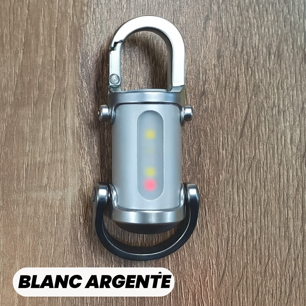 Lampe de Poche Mini Porte-Clés 1200LM – Super Lumineuse & Imperméable