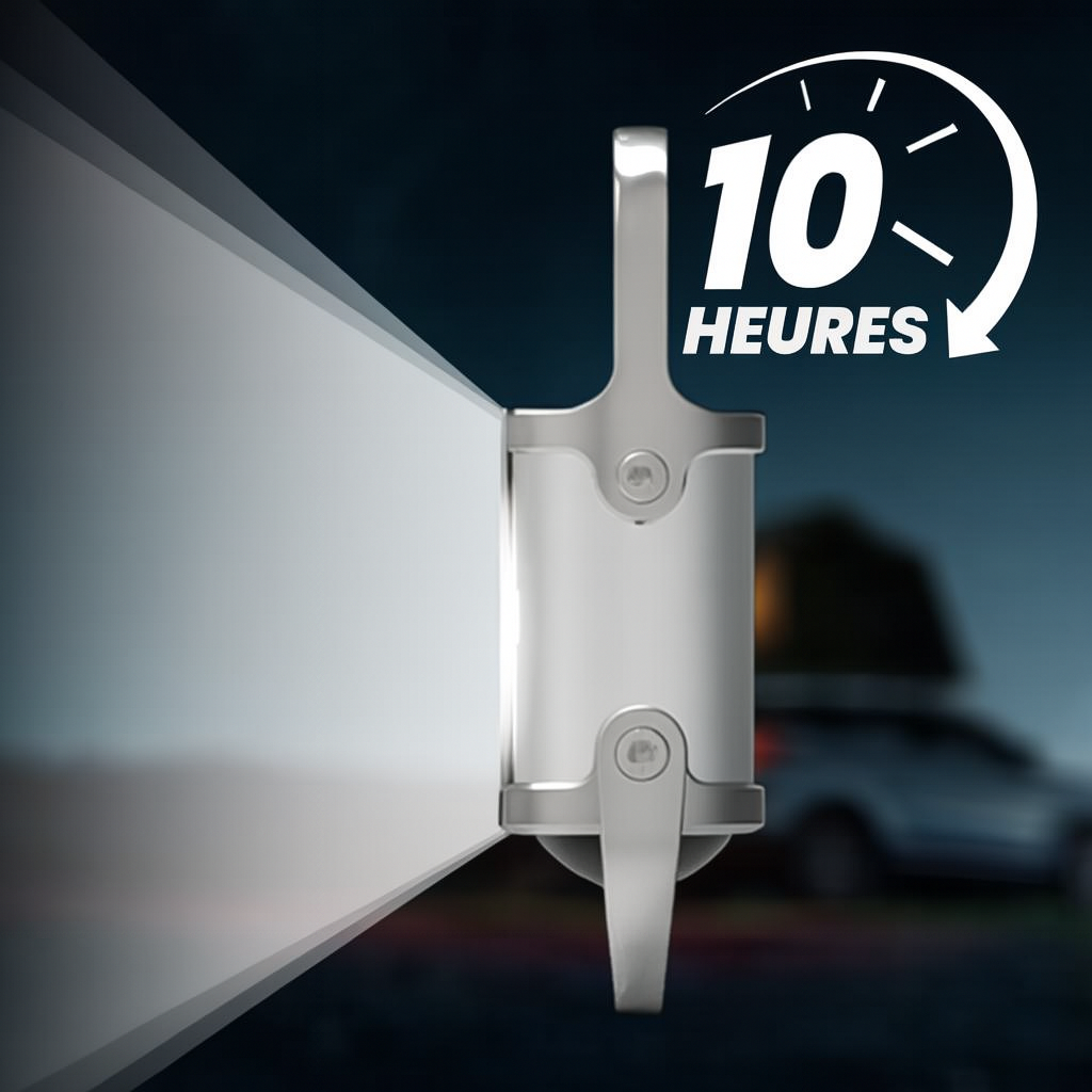 Lampe de Poche Mini Porte-Clés 1200LM – Super Lumineuse & Imperméable