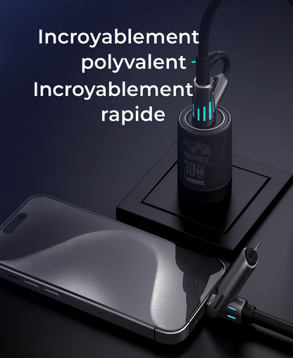 Câble de Chargement 4-en-1