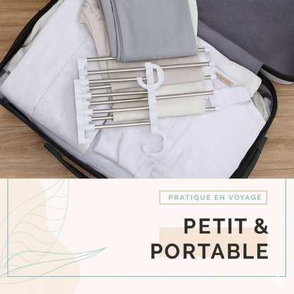 Porte-pantalons Multifonction – Organisez Votre Garde-robe
