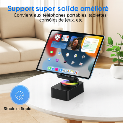 Haut-parleur Bluetooth 5-en-1 & support de téléphone