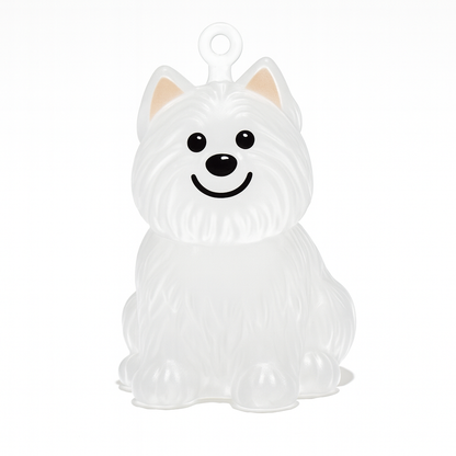 Porte-clés personnalisé avec poils d'animaux Snuzzle - Bijou souvenir unique pour chien et chat