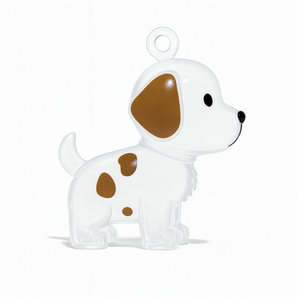 Porte-clés personnalisé avec poils d'animaux Snuzzle - Bijou souvenir unique pour chien et chat