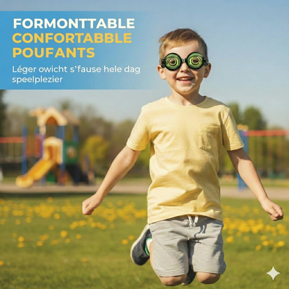 Lunettes amusantes avec clin d’œil