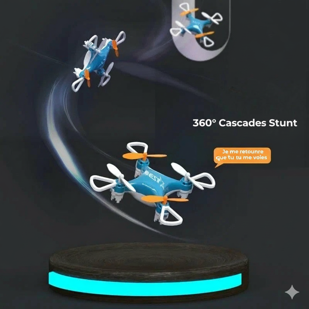 Mini drone starter kit – Apprendre à voler facilement