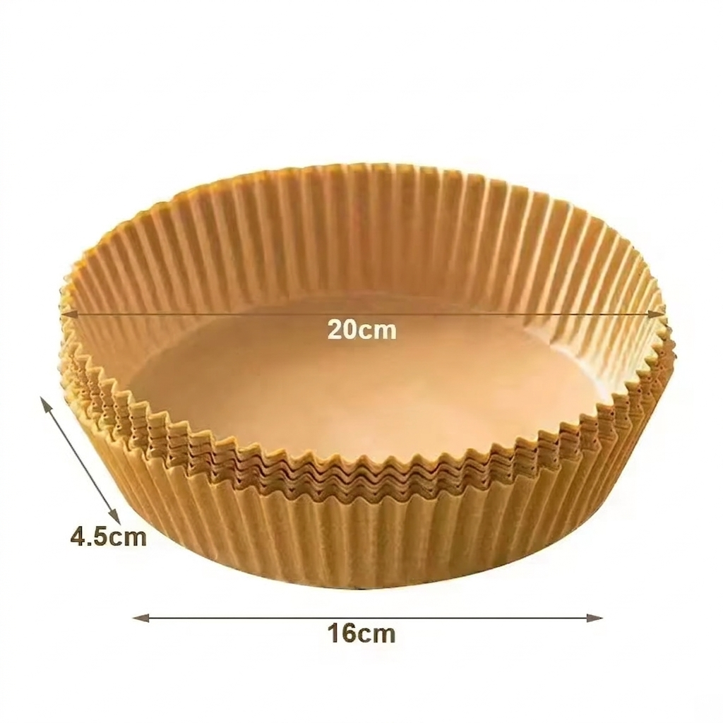 Paniers en papier cuisson pour Airfryer - [100 pièces]