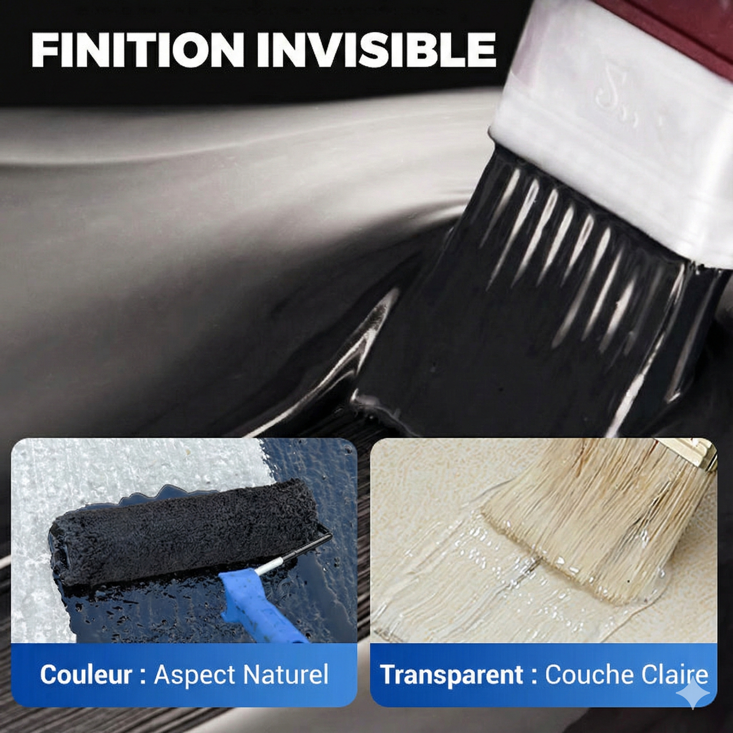 Revêtement PU imperméable – scellement universel