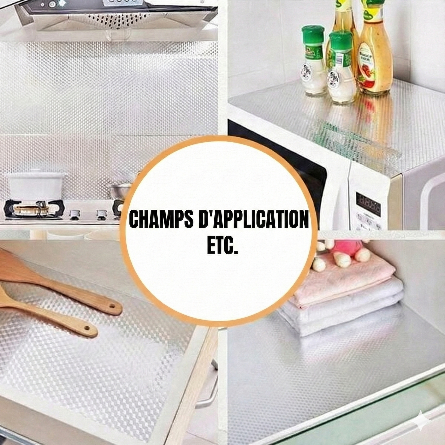 Autocollants de cuisine résistants à l’huile