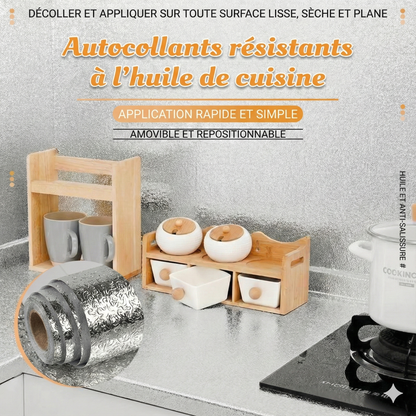 Autocollants de cuisine résistants à l’huile