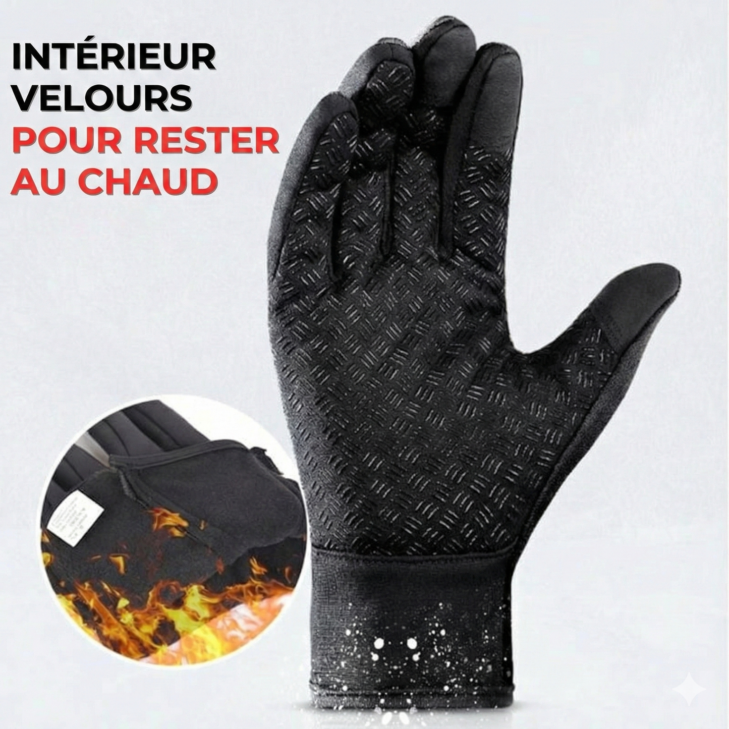 HeatGripX – Gants d’hiver thermiques (coupe-vent & antidérapants)