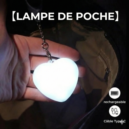 Porte-clés LED avec capteur tactile