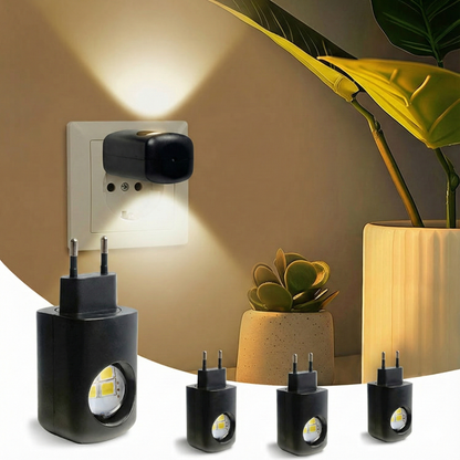 Lampe de nuit LED intelligente avec capteur crépusculaire