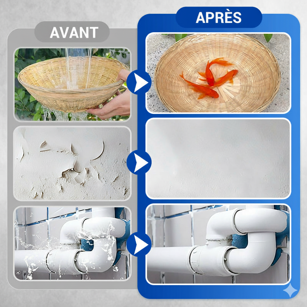 Revêtement PU imperméable – scellement universel