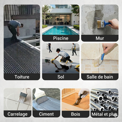 Revêtement PU imperméable – scellement universel