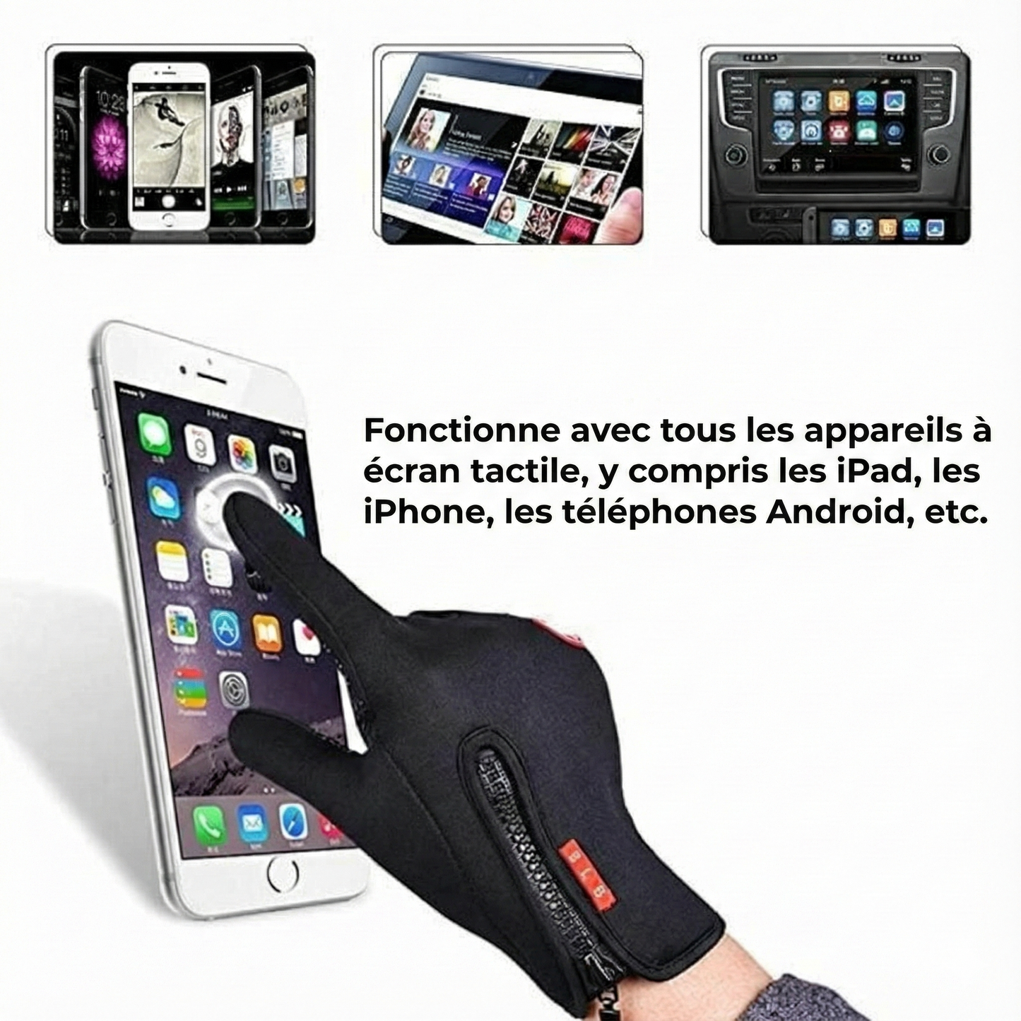 HeatGripX – Gants d’hiver thermiques (coupe-vent & antidérapants)