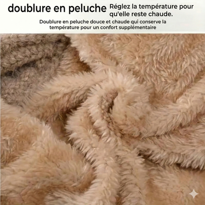 Pull à capuche ultra-doux en sherpa (femme)
