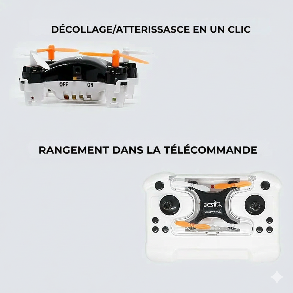 Mini drone starter kit – Apprendre à voler facilement