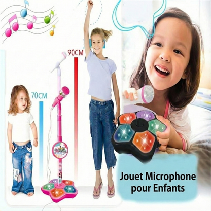 Microphone karaoké rechargeable avec Bluetooth