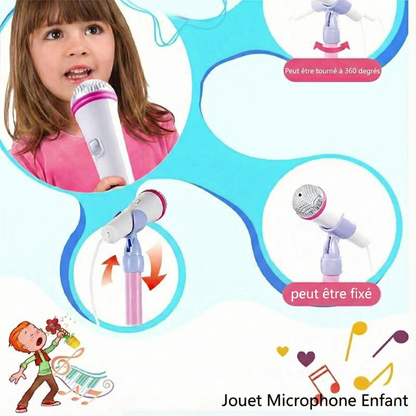 Microphone karaoké rechargeable avec Bluetooth
