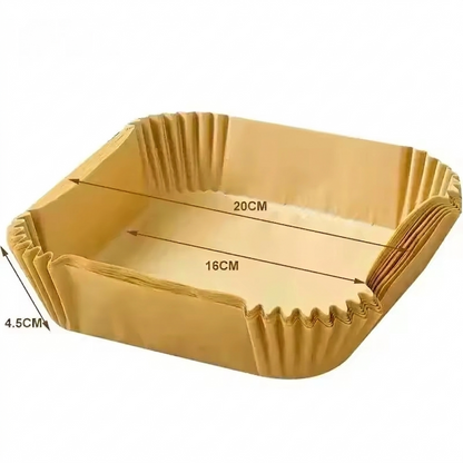 Paniers en papier cuisson pour Airfryer - [100 pièces]