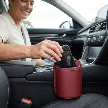 Porte-gobelet universel et support de rangement multifonction pour voiture – Espace pour bouteille et accessoires
