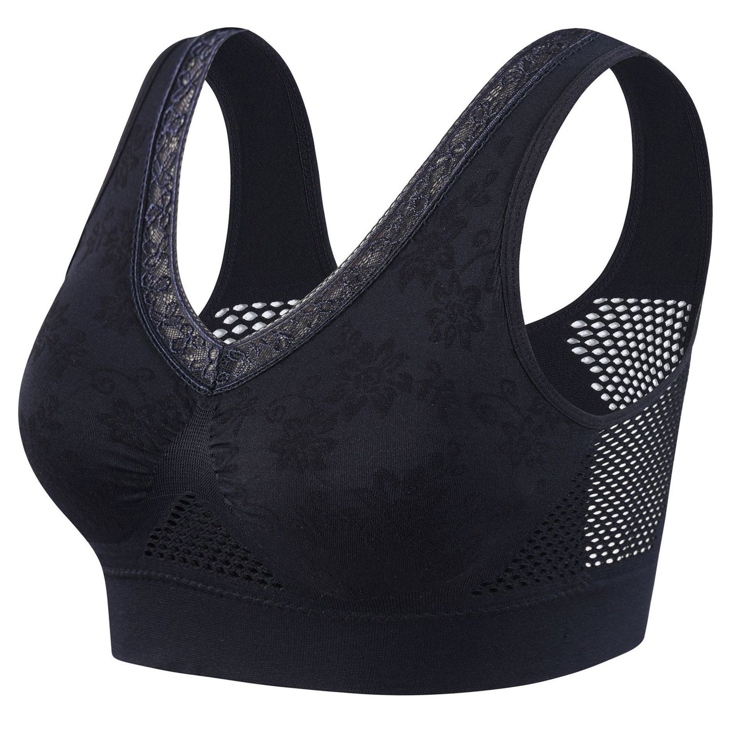 Soutien-gorge sculptant confortable sans agrafe – En pur coton