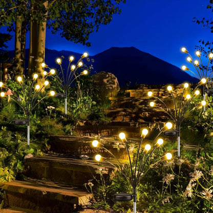 Lampes de jardin solaires lucioles