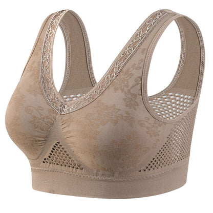 Soutien-gorge sculptant confortable sans agrafe – En pur coton