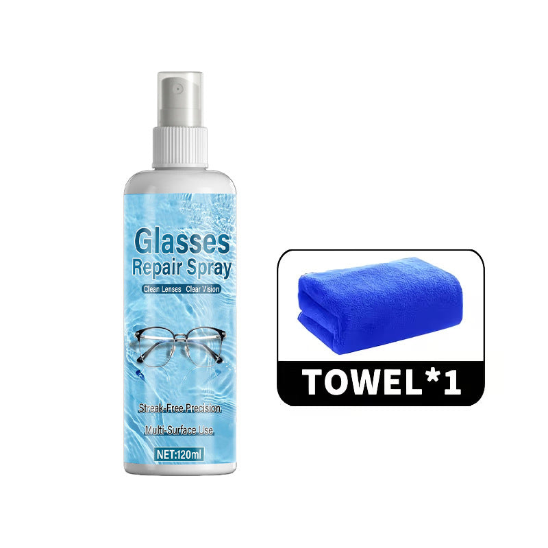 🔥 50% DE RÉDUCTION MAINTENANT ! 🎁 Spray professionnel pour la réparation et le nettoyage des verres de lunettes