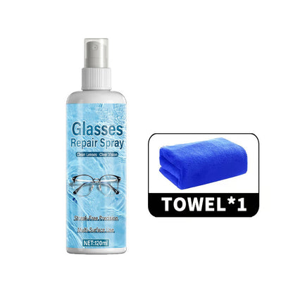 🔥 50% DE RÉDUCTION MAINTENANT ! 🎁 Spray professionnel pour la réparation et le nettoyage des verres de lunettes