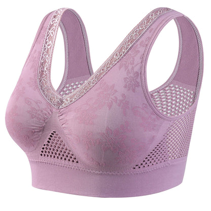 Soutien-gorge sculptant confortable sans agrafe – En pur coton