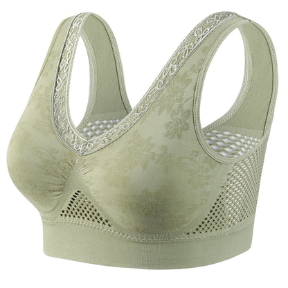 Soutien-gorge sculptant confortable sans agrafe – En pur coton