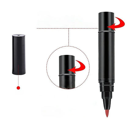 SalonPen – Stylo vernis à ongles 3-en-1 (avec lampe UV) – Lot de 6