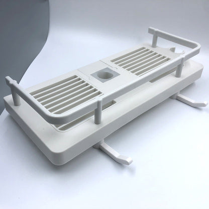 Barre de douche avec tablette pour salle de bain